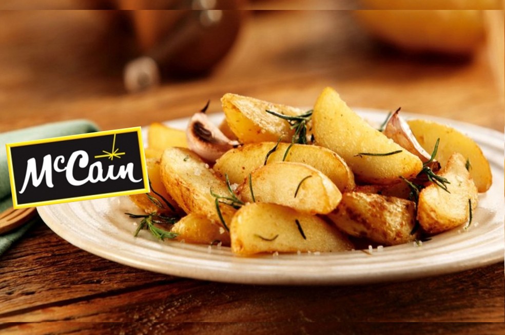 McCain é líder mundial na produção e comercialização de batatas pré-fritas e congeladas — Foto: Divulgação/McCain