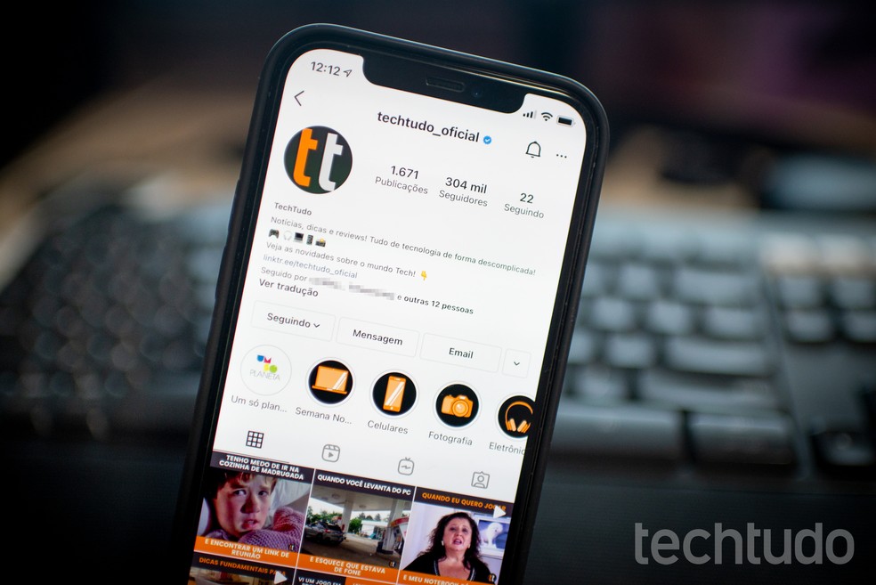 WhatsApp: Instagram permite criar vínculo com o mensageiro para facilitar contato — Foto: Rubens Achilles/TechTudo