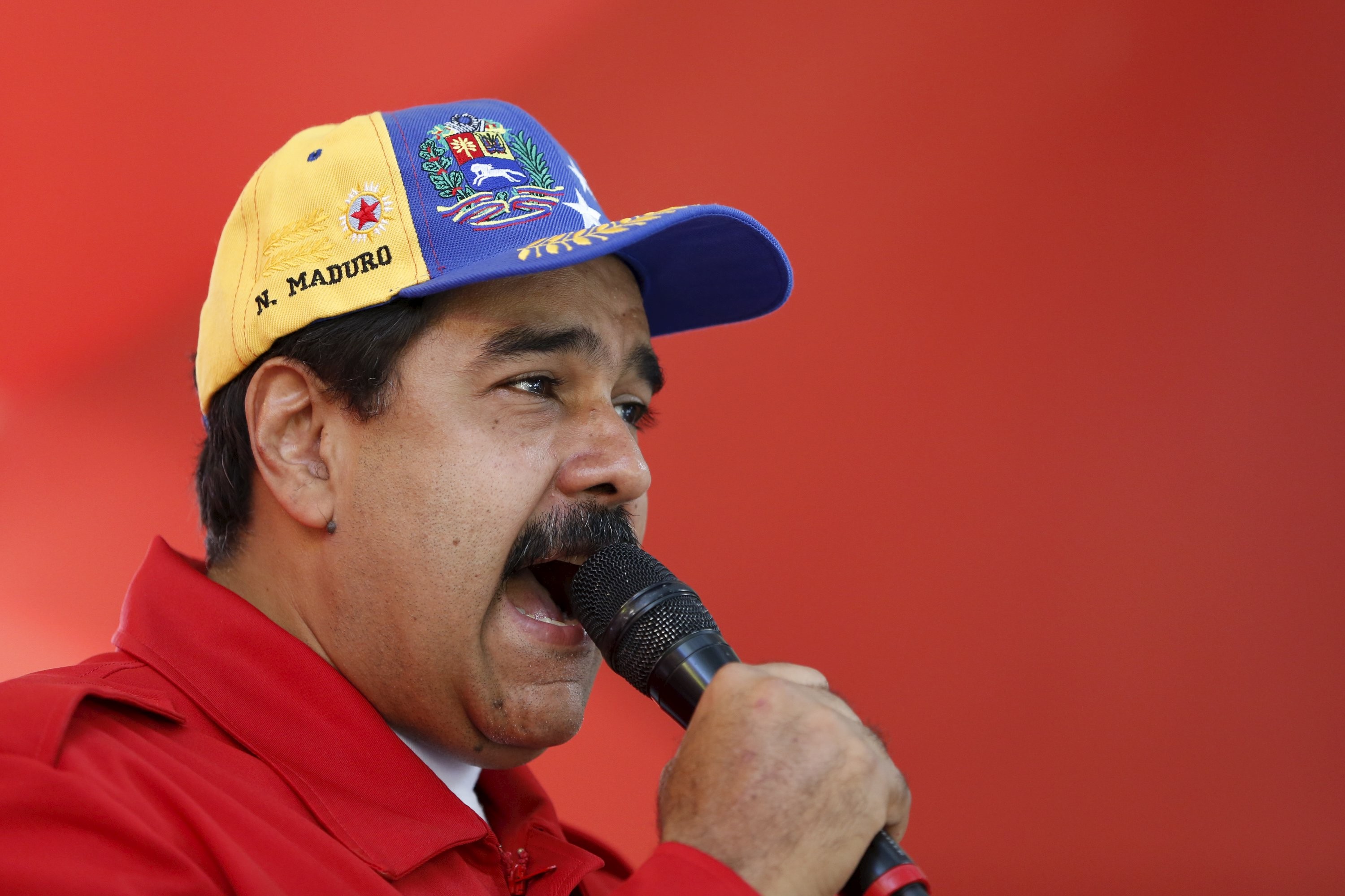 Presidente da Venezuela, Nicolás Maduro, em Caracas (Foto: Carlos Garcia Rawlins/REUTERS)