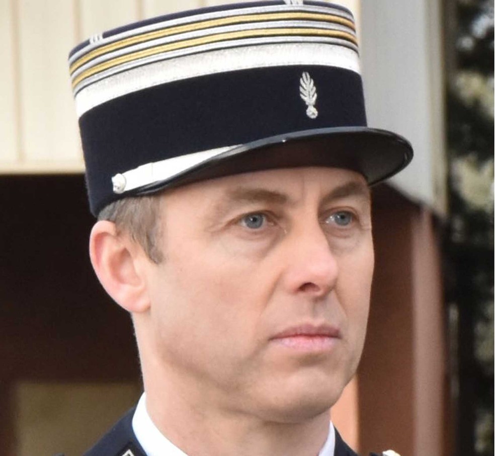Tenente-coronel Arnaud Beltrame (Foto: HO / GENDARMERIE NATIONALE / AFP)