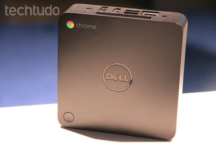 Modelo da Dell roda Chrome OS (Foto: Anna Kellen/TechTudo)
