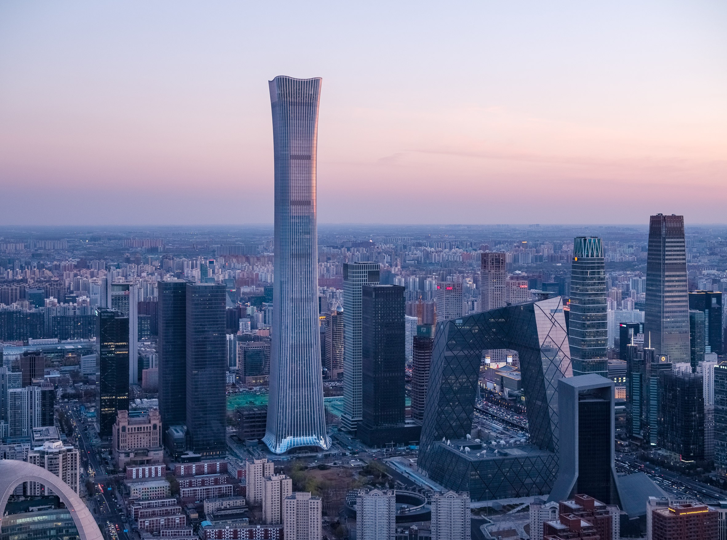 Resultado de imagem para A Torre CITIC, o edifício mais alto de Beijing