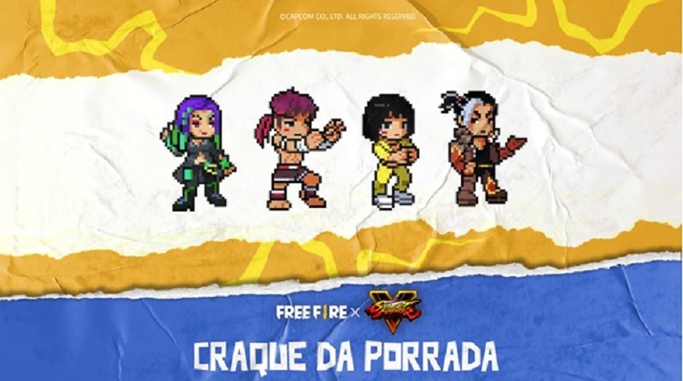 Craque da Porrada é o novo minigame da Garena — Foto: Divulgação/ Garena