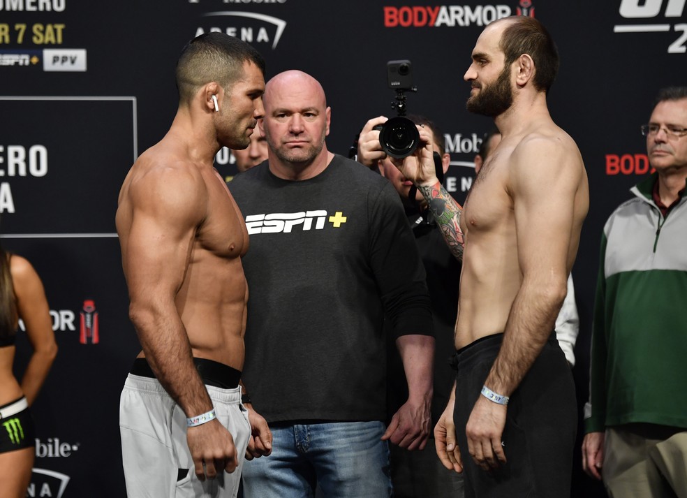 Rodolfo Vieira x Saparbek Safarov — Foto: Jeff Bottari/Getty Images