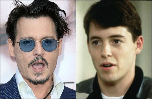 Johnny Depp e Matthew Broderick (Foto: Getty Images / Divulgação)