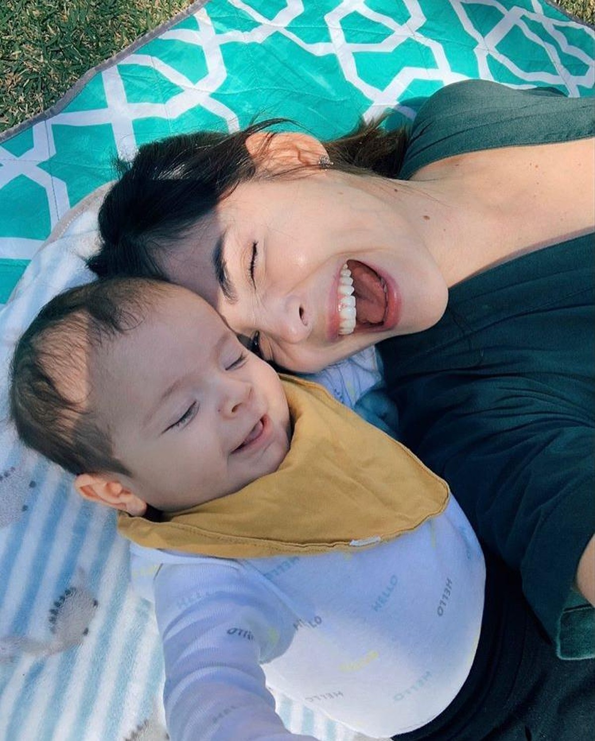 Titi Müller encanta a web com foto do filho: 'Parceirinho ...