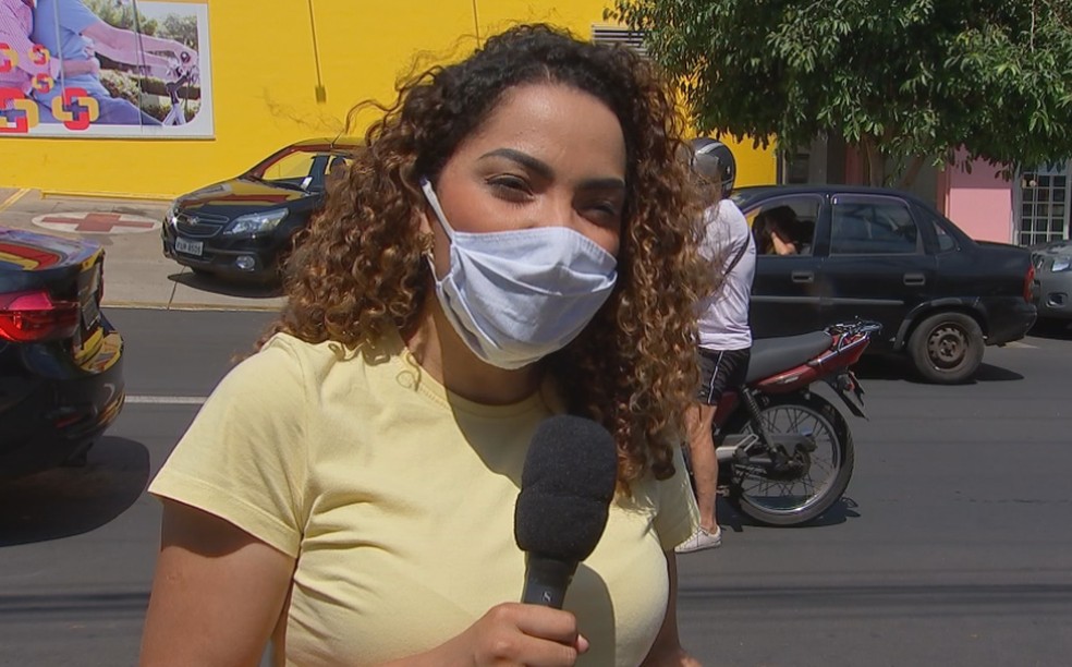 Suéllen Rosim em entrevista à TV TEM nesta segunda-feira (16) em Bauru — Foto: TV TEM/Reprodução