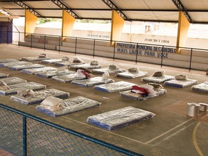 Prefeitura de Cabedelo organizou abrigos para afetados pela chuva na Grande João Pessoa (Foto: Divulgação/Prefeitura de Cabedelo)