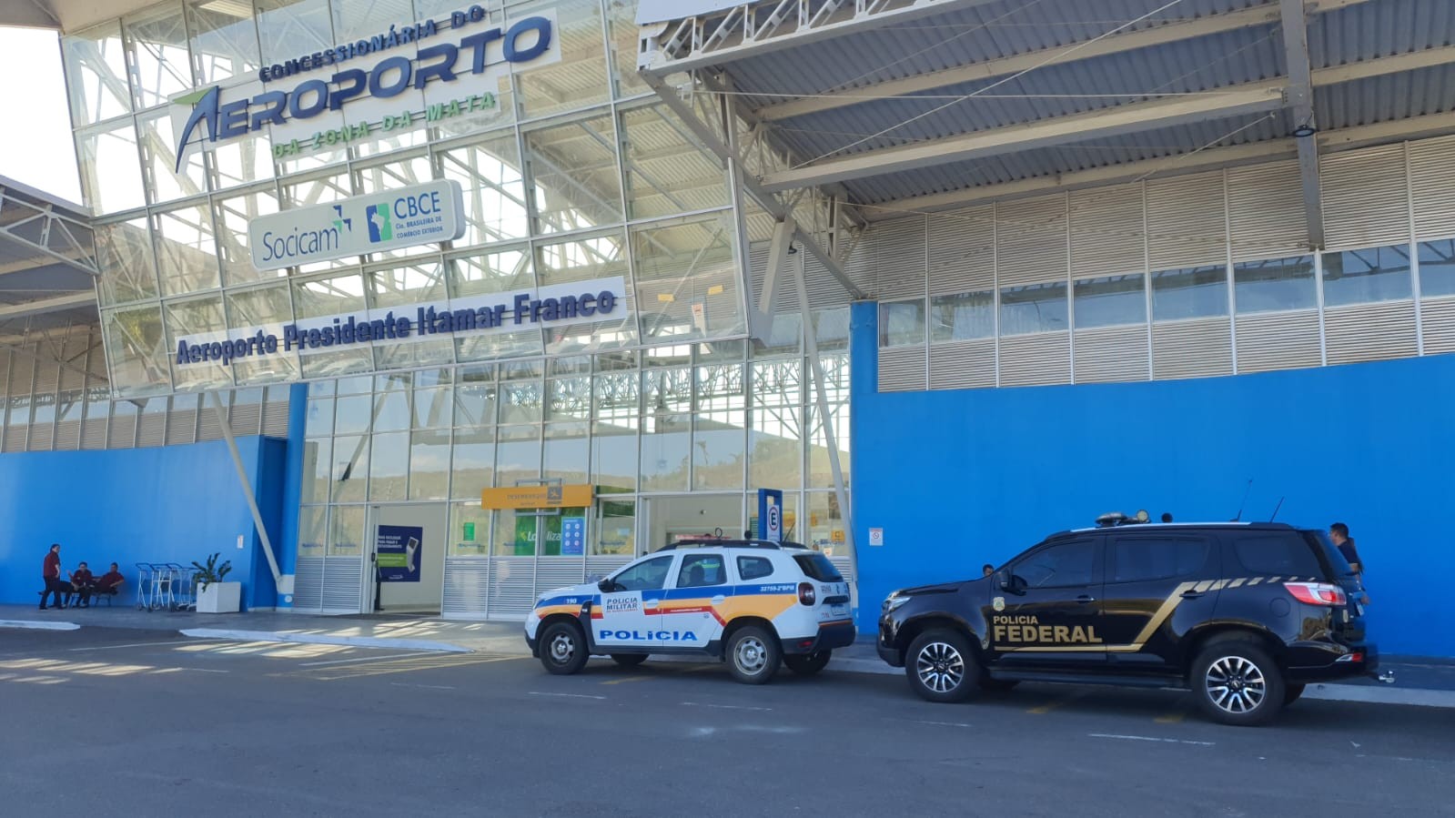 Esquadrão Antibomba descarta risco em objeto e Aeroporto Regional da Zona da Mata é liberado