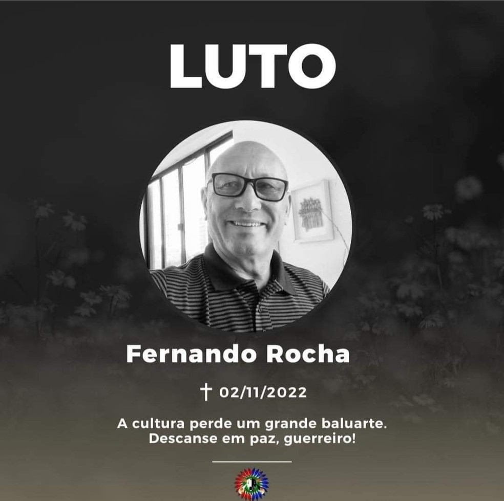 Morre Fernando Rocha, presidente da Federon em Porto Velho  — Foto: Associação de Jurados Juninos de Rondônia/Reprodução