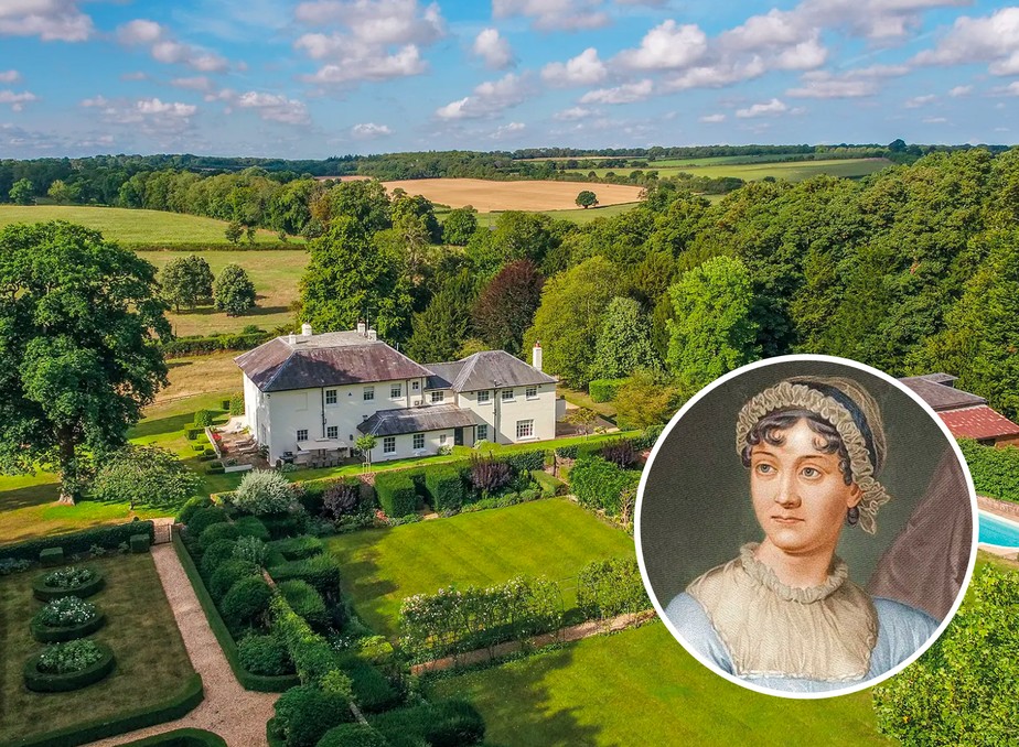 Jane Austen viveu por 25 anos na propriedade