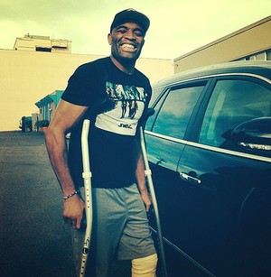 Anderson Silva recuperação lesão MMA (Foto: Reprodução / Instagran)