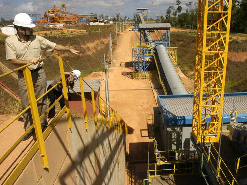 Setor extrativo mineral no Pará — Foto: Marcelo Seabra/O Liberal