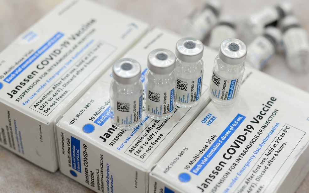 Vacinas da Janssen  — Foto: Raiza Milhomem/Secom/Divulgação
