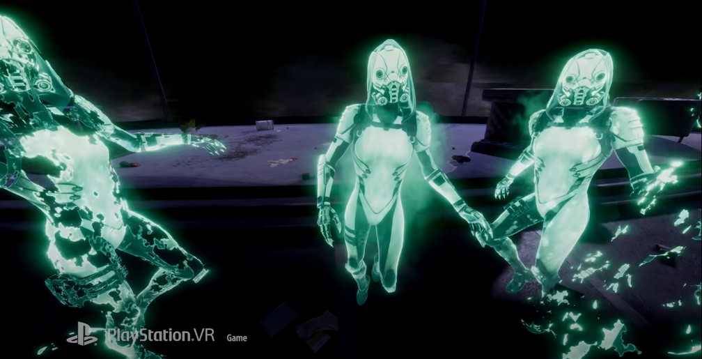 Ghost é a vilã de 'Iron Man VR' — Foto: Reprodução
