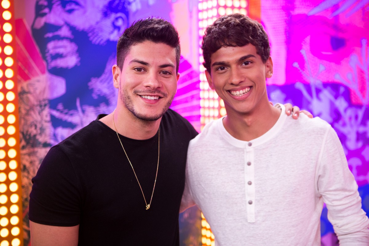 Arthur Aguiar E O Irmao Ruan Comemoram Participacoes Na Mesma Trama 18 Gshow