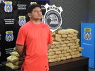 Ex-presidiário é preso no AM com 100 kg de drogas em porta-malas de carro