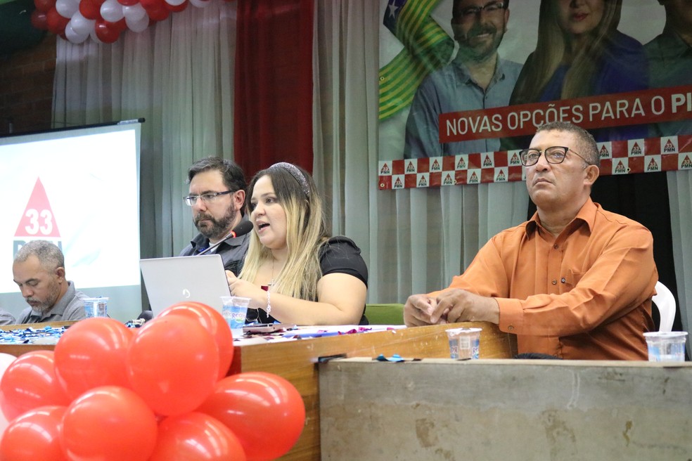 PMN oficializa a candidatura de Ravenna Castro ao Governo do Piauí — Foto: Layza Mourão/ g1 Piauí