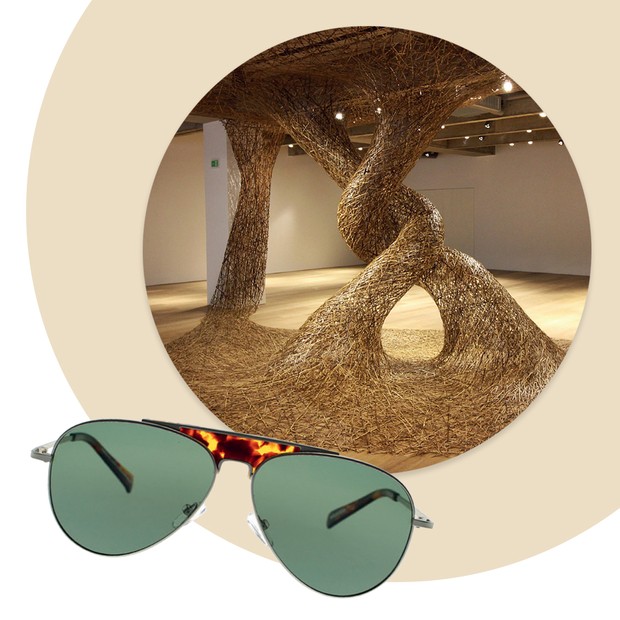 Reinaldo Lourenço vai apresentar sua primeira coleção de óculos de sol (Foto: Arte Vogue Online)