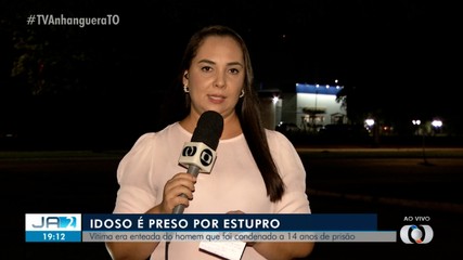 Idoso condenado por estuprar enteada é preso em Porto Nacional