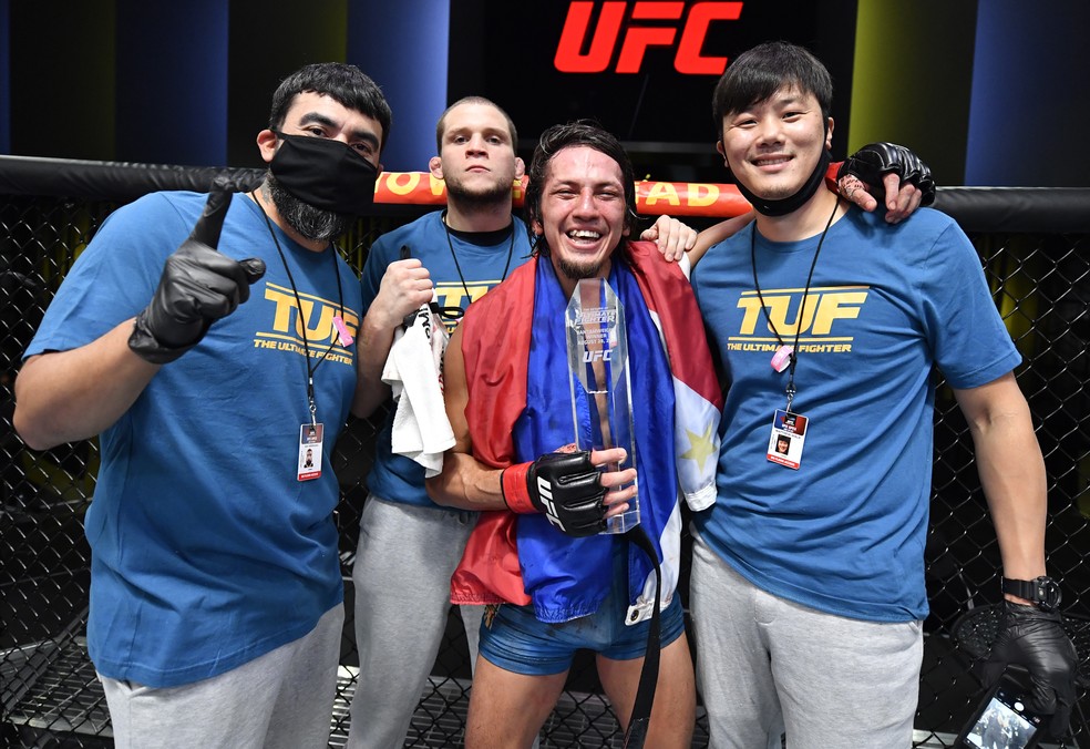 Ricky Turcios campeão peso-galo TUF 29 — Foto: Getty Images