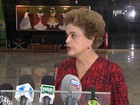 Dilma garante Barbosa e Tombini no governo e nega uso de reservas