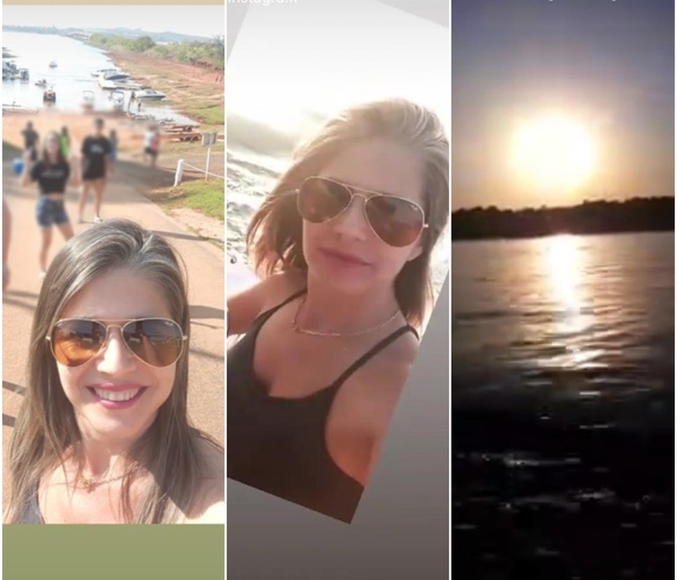 Mulher de 44 anos que foi encontrada morta em rio postou fotos na internet em represa — Foto: Reprodução/Instagram