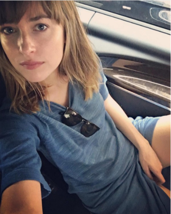 A foto ousada da atriz Dakota Johnson (Foto: Instagram)