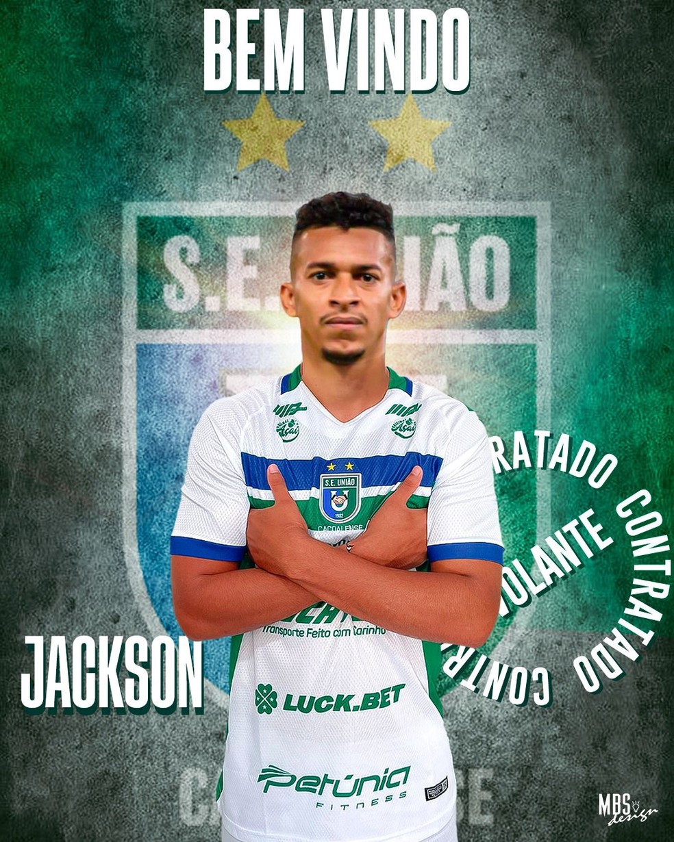 Jackson retorna ao União Cacoalense — Foto: Divulgação/União Cacoalense