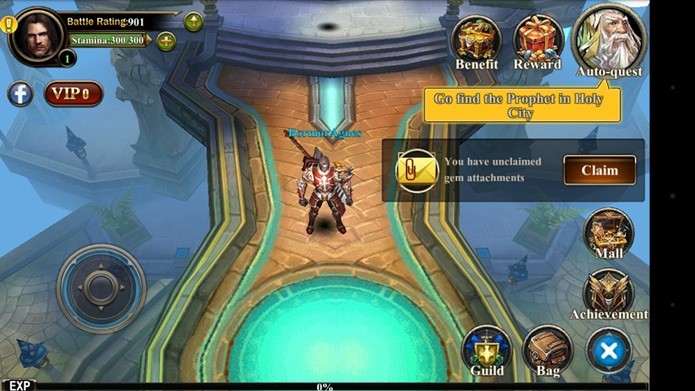 Burning Blade é um dos melhores MMORPG para Android (Foto: Divulgação)