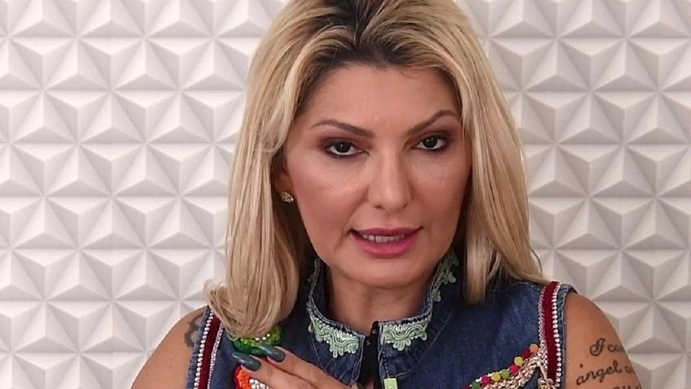 A atriz e influencer bolsonarista Antônia Fontenelle — Foto: Reprodução 