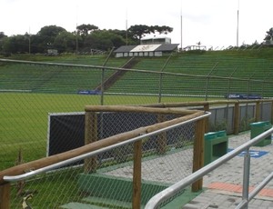 Ecoestádio, estádio do Corinthians-PR (Foto: Fernando Freire/GLOBOESPORTE.COM)