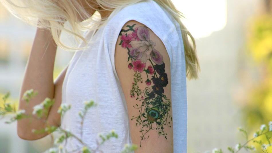 Uma das tattoos da Momentary Ink (Foto: Reprodução)