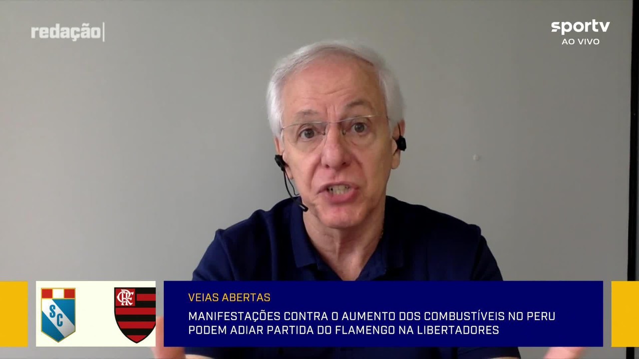 Milton Leite comenta possível adiamento de jogo do Flamengo: 'Futebol tem que seguir as mesmas leis'