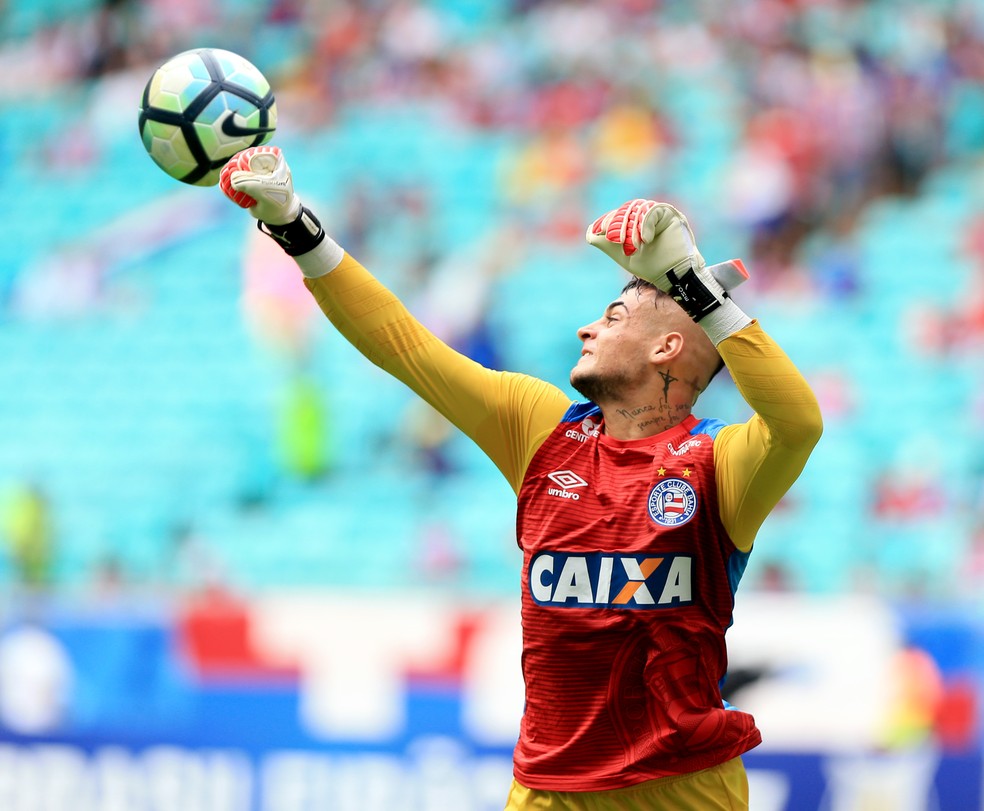 Jean, goleiro do Bahia, tem negociação com São Paulo (Foto: Felipe Oliveira/Divulgação/EC Bahia)