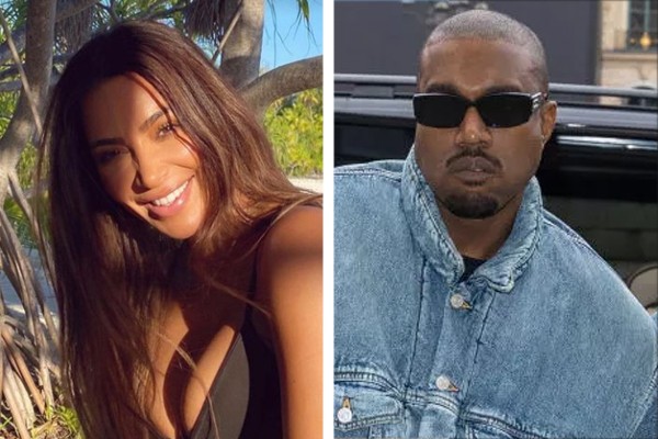 Kim Kardashian e Kanye West (Foto: Reprodução / Instagram; Getty Images)