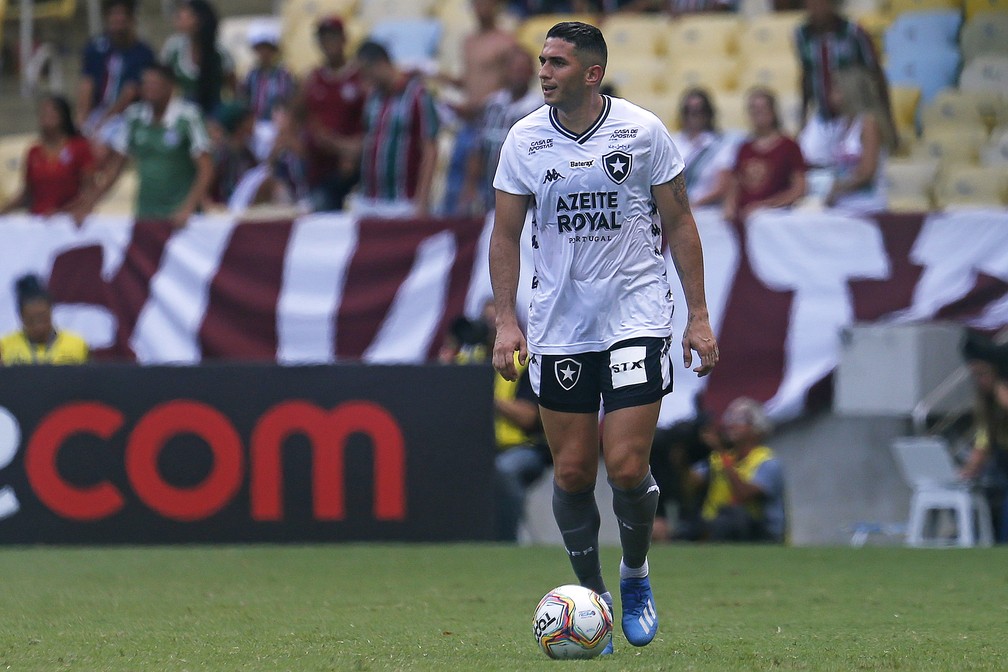 Botafogo sofreu derrota dura para o Fluminense na Taça Guanabara — Foto: Vitor Silva/Botafogo