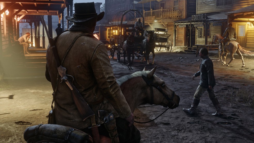 Nova imagem do game 'Red Dead Redemption 2', que foi adiado para 2018 (Foto: Divulgação)