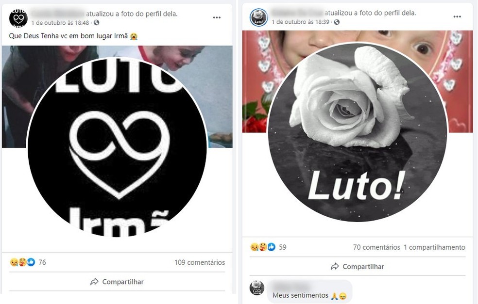 Irmã se despede de jovem de 18 anos achada morta em Avaré — Foto: Reprodução/Facebook