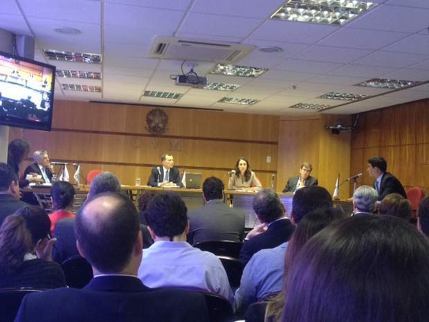 Julgamento de Eike Batista na Comissão de Valores Mobiliários (Foto: Janaína Carvalho/ G1)