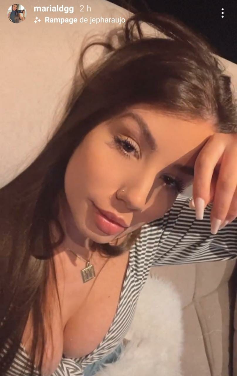 Maria Lina reaparece na web após morte do bebê (Foto: Reprodução/Instagram)