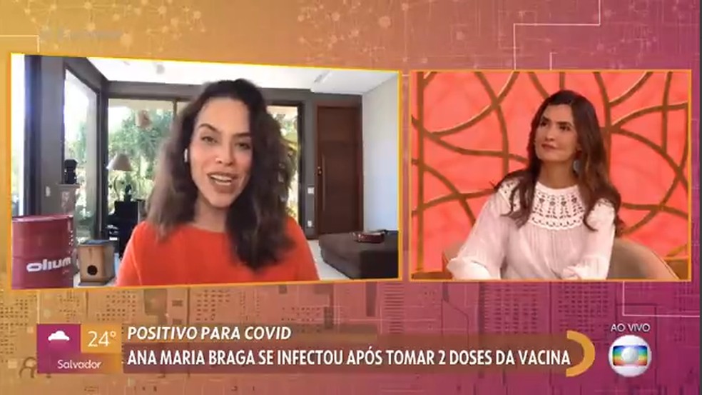 A médica infectologista Luana Araújo ressaltou que, mesmo com a imunização completa, há risco de contaminação por Covid — Foto: TV Globo