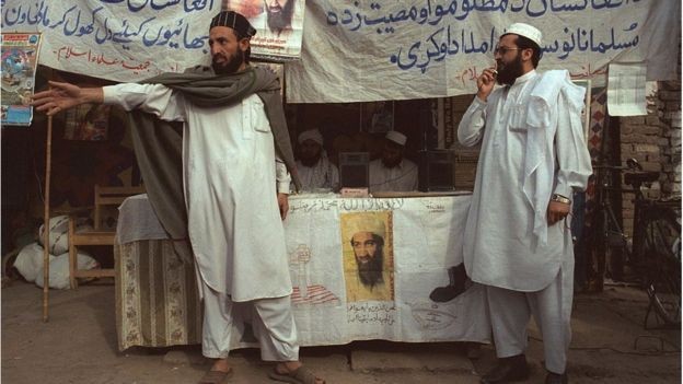 BBC: 'Bin Laden sabia como lidar com as imagens do Alcorão para incitar aqueles que mais tarde se tornariam mártires nos ataques de 11 de setembro' (Foto: GETTY IMAGES VIA BBC)