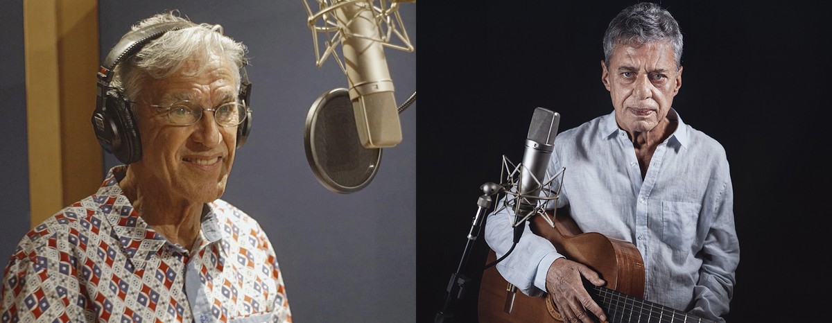 Caetano Veloso e Chico Buarque se irmanam no culto ao samba como no ‘pace feio’ do Brasil |  Weblog do Mauro Ferreira
