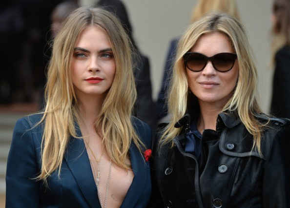 Cara Delevingne e Kate Moss (Foto: Getty Images)
