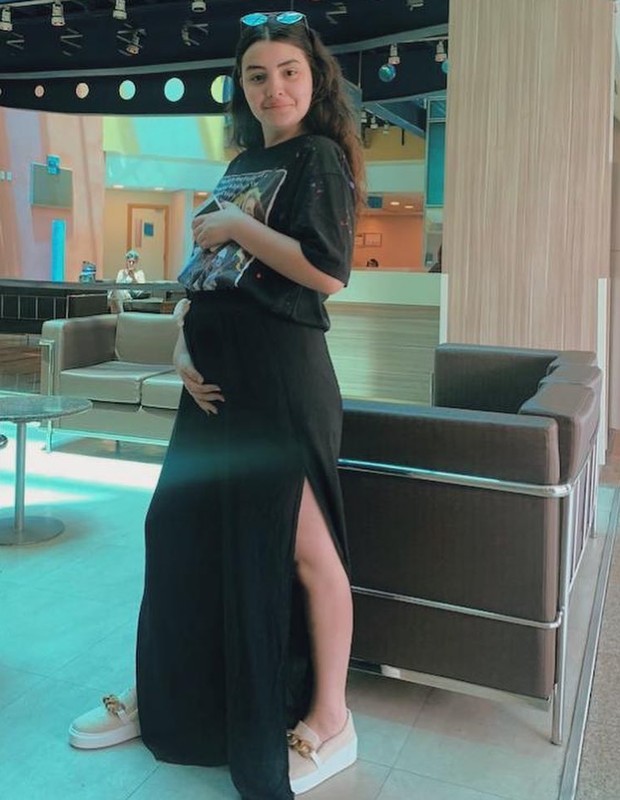 Maria Belén grávida de Nicolas  (Foto: Reprodução/Instagram)