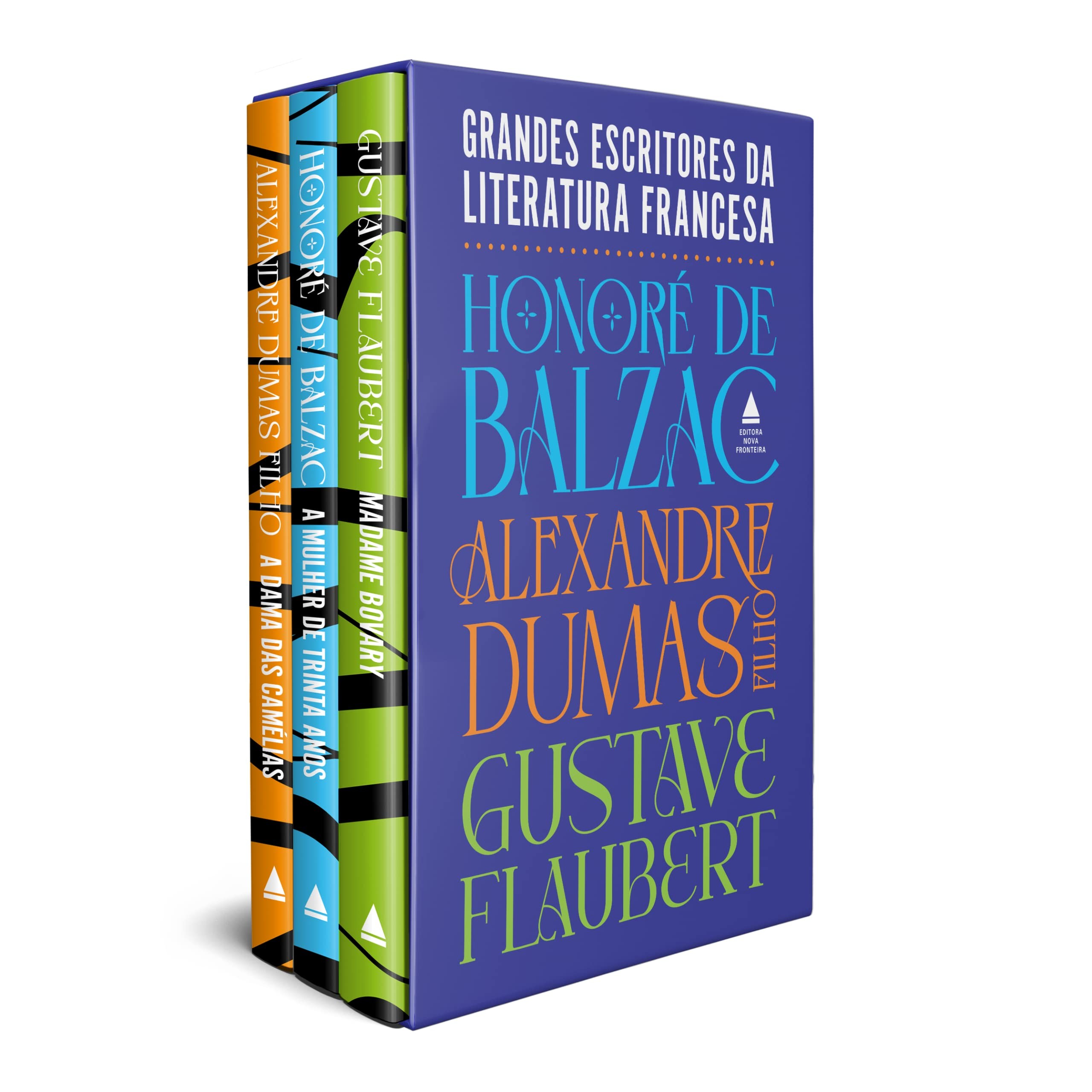Box Grandes Escritores da Literatura Francesa (Nova Fronteira, 800 páginas, R$ 219,90) (Foto: Divulgação)