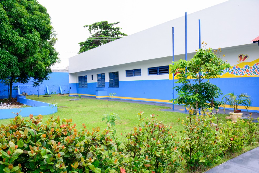 Escola criou o projeto “Ressignificando vivências de uma educação integral em tempos de pandemia" para levar educação para alunos durante período. — Foto: Divulgação/Semcom