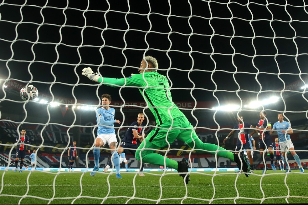 Keylor Navas PSG Manchester City — Foto: Getty Images