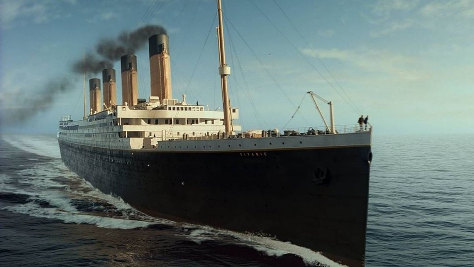 Cena do filme Titanic (1997)